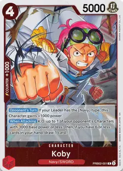 Koby Foil PRB02-001 PRB-02 The Best One Piece - Image 1