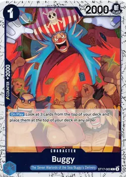 Buggy Foil ST17-003 PRB-02 The Best One Piece - Image 1