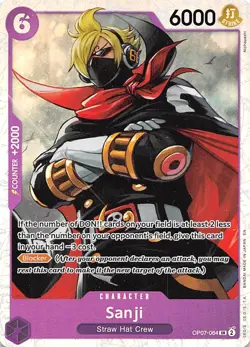 Sanji Foil OP07-064 PRB-02 The Best One Piece - Image 1