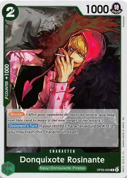 Donquixote Rosinante Foil OP05-030 PRB-02 The Best One Piece - Image 1