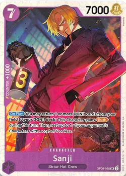 Sanji Foil OP09-065 PRB-02 The Best One Piece - Image 1