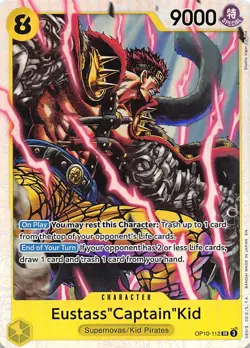 Eustass"Captain"Kid Foil OP10-112 PRB-02 The Best One Piece - Image 1
