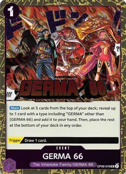 GERMA 66 Foil OP06-078 PRB-02 The Best One Piece - Image 1