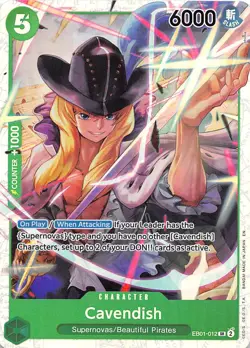 Cavendish Foil EB01-012 PRB-02 The Best One Piece - Image 1