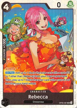 Rebecca Foil OP05-091 PRB-02 The Best One Piece - Image 1