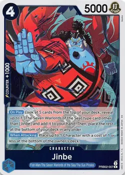 Jinbe Foil PRB02-007 PRB-02 The Best One Piece - Image 1