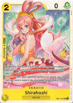 Shirahoshi Foil EB01-057 PRB-02 The Best One Piece - Image 1