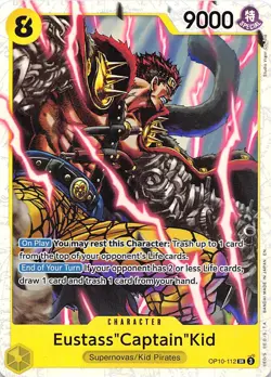 Eustass"Captain"Kid Foil OP10-112 PRB-02 The Best One Piece - Image 1