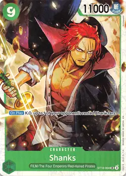 Shanks Foil ST16-004 PRB-02 The Best One Piece - Image 1