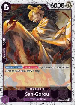 San-Gorou Foil ST18-003 PRB-02 The Best One Piece Piece - Image 1
