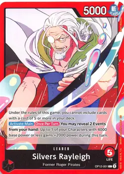 Silvers Rayleigh OP12-001 Legacy of the Master One Piece - Image 1