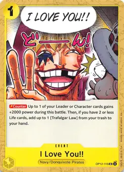 I Love You!! OP12-115 Legacy of the Master One Piece - Image 1