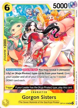 Gorgon Sisters OP14-105 The Azure Sea's Seven One Piece - Image 1