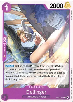 Dellinger OP14-067 The Azure Sea's Seven One Piece - Image 1