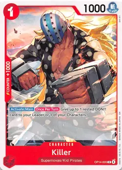 Killer OP14-005 The Azure Sea's Seven One Piece - Image 1