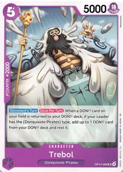 Trebol OP14-068 The Azure Sea's Seven One Piece - Image 1