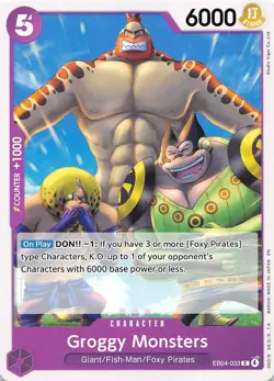 Groggy Monsters EB04-033 The Azure Sea's Seven One Piece - Image 1