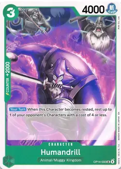 Humandrill OP14-032 The Azure Sea's Seven One Piece - Image 1