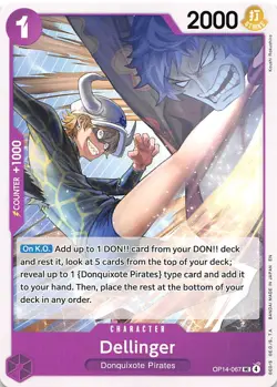 Dellinger OP14-067 The Azure Sea's Seven One Piece - Image 1