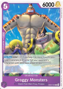 Groggy Monsters EB04-033 The Azure Sea's Seven One Piece - Image 1