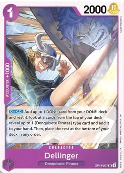 Dellinger OP14-067 The Azure Sea's Seven One Piece - Image 1