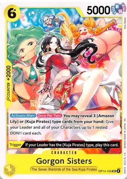 Gorgon Sisters OP14-105 The Azure Sea's Seven One Piece - Image 1