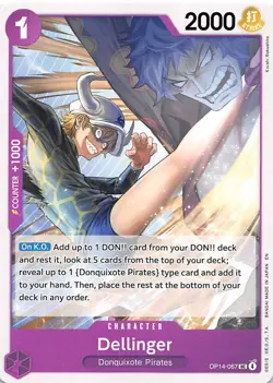 Dellinger OP14-067 The Azure Sea's Seven One Piece - Image 1