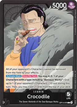 Crocodile OP14-079 The Azure Sea's Seven One Piece - Image 1