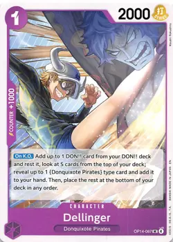 Dellinger OP14-067 The Azure Sea's Seven One Piece - Image 1