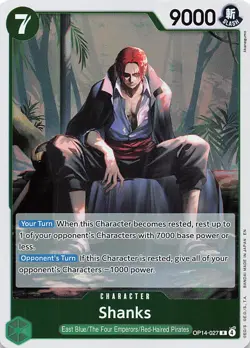 Shanks Foil OP14-027 The Azure Sea's Seven One Piece - Image 1