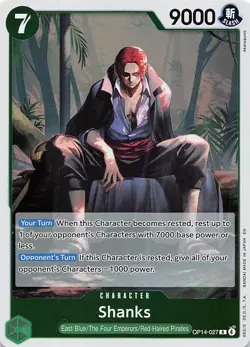 Shanks Foil OP14-027 The Azure Sea's Seven One Piece - Image 1