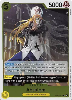 Absalom Foil OP14-100 The Azure Sea's Seven One Piece - Image 1