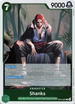 Shanks Foil OP14-027 The Azure Sea's Seven One Piece - Image 1