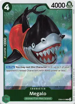 Megalo Foil EB04-018 The Azure Sea's Seven One Piece - Image 1