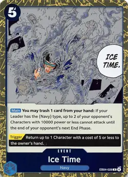 Ice Time Foil EB04-028 The Azure Sea's Seven One Piece - Image 1