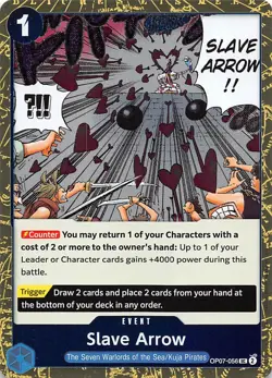 Slave Arrow Foil OP07-056 PRB-02 The Best One Piece - Image 1