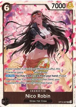Nico Robin Foil OP12-087 Legacy of the Master One Piece - Image 1