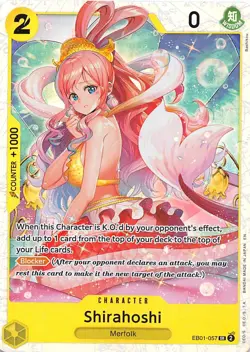 Shirahoshi Foil EB01-057 PRB-02 The Best One Piece - Image 1