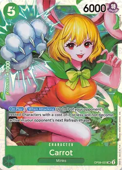 Carrot Foil OP08-023 PRB-02 The Best One Piece - Image 1