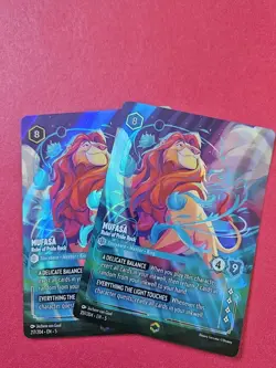 Mufasa - Ruler of Pride Rock #217 Disney Lorcana Shimmering Skies Enchanted Mint - Image 1