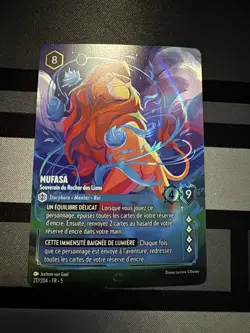 Disney Lorcana enchanted Mufasa - Ruler of Pride Rock #217 Shimmering Skies - Image 1