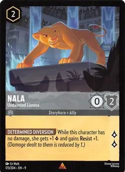 Nala Undaunted Lioness 173/204 Fabled Disney Lorcana - Image 1