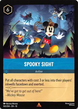 Spooky Sight 165/204 Whispers in the Well Disney Lorcana - Image 1