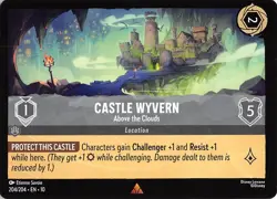 Castle Wyvern Above the Clouds 204/204 Whispers in the Well Disney Lorcana - Image 1