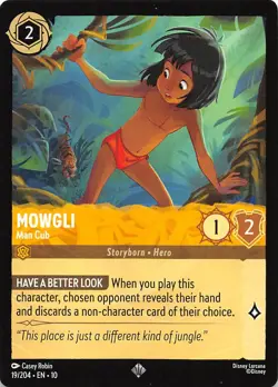 Mowgli Man Cub 19/204 Whispers in the Well Disney Lorcana - Image 1
