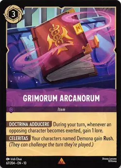 Grimorum Arcanorum 67/204 Whispers in the Well Disney Lorcana - Image 1
