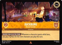Duckburg Funso's Funzone 34/204 Whispers in the Well Disney Lorcana - Image 1