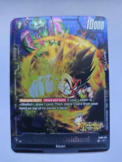 Son Goku: Childhood FS09-09 Dragon Ball Legends Card - Image 1