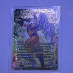 Bandai Son Goku Peace Resolution Foil Dragon Ball Super Card Game GDR BT21-148 - Image 1