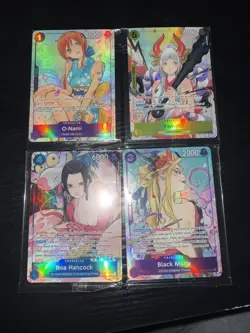 One Piece TCG Lot 4 Promo Cards Sealed - Image 1